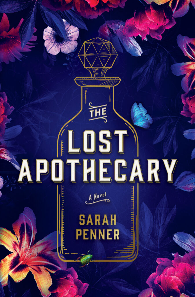 The Lost Apothecary by Sarah Penner book cover