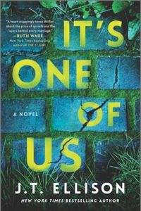 It's One Of Us by J.T. Ellison book cover