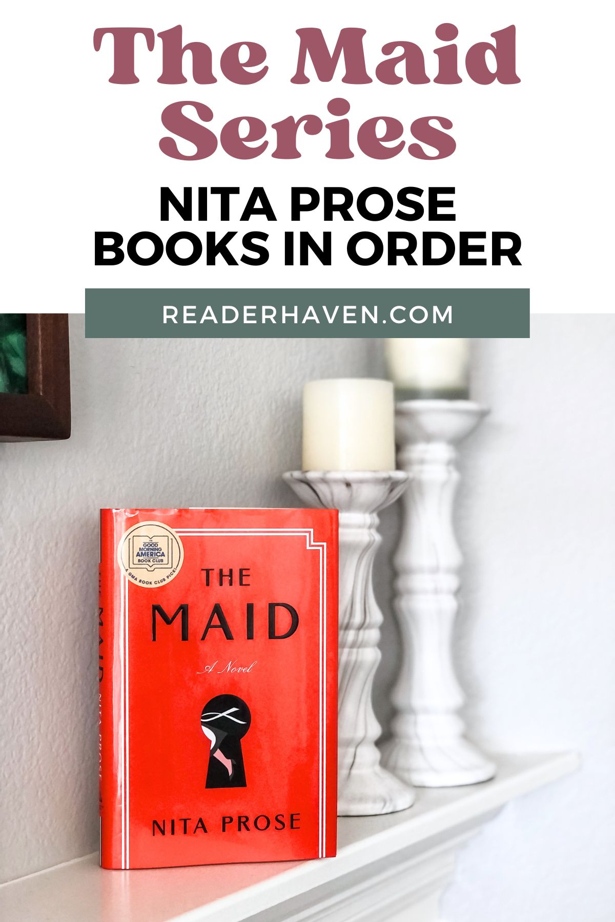 The Maid book series by Nita Prose