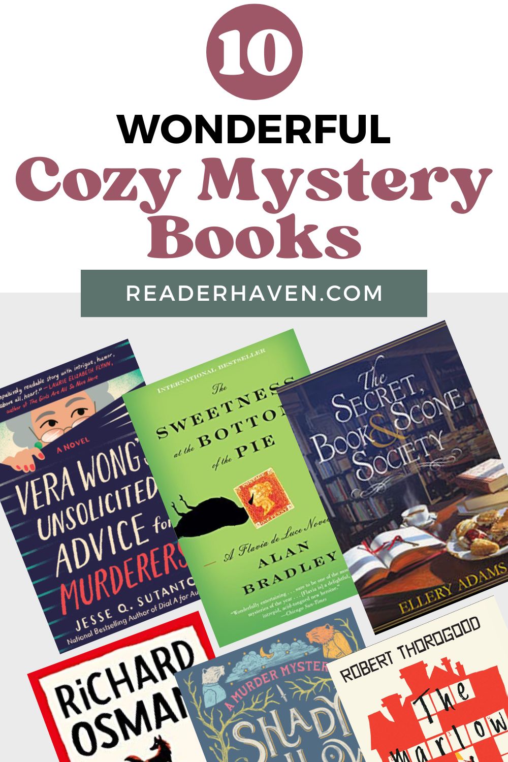 cozy mystery books