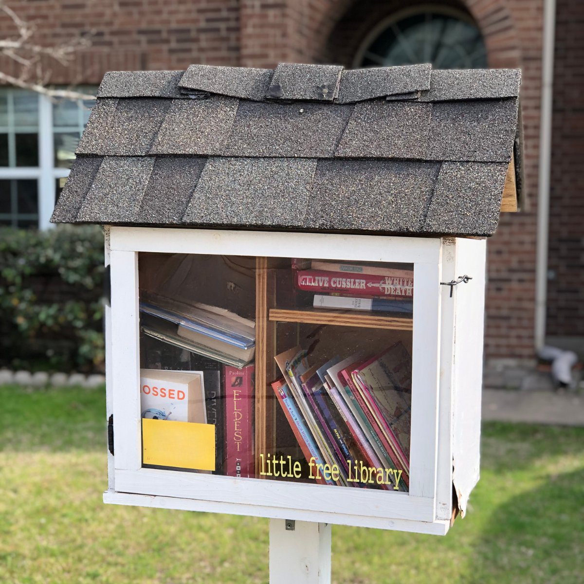 how to recycle books Little Free Library