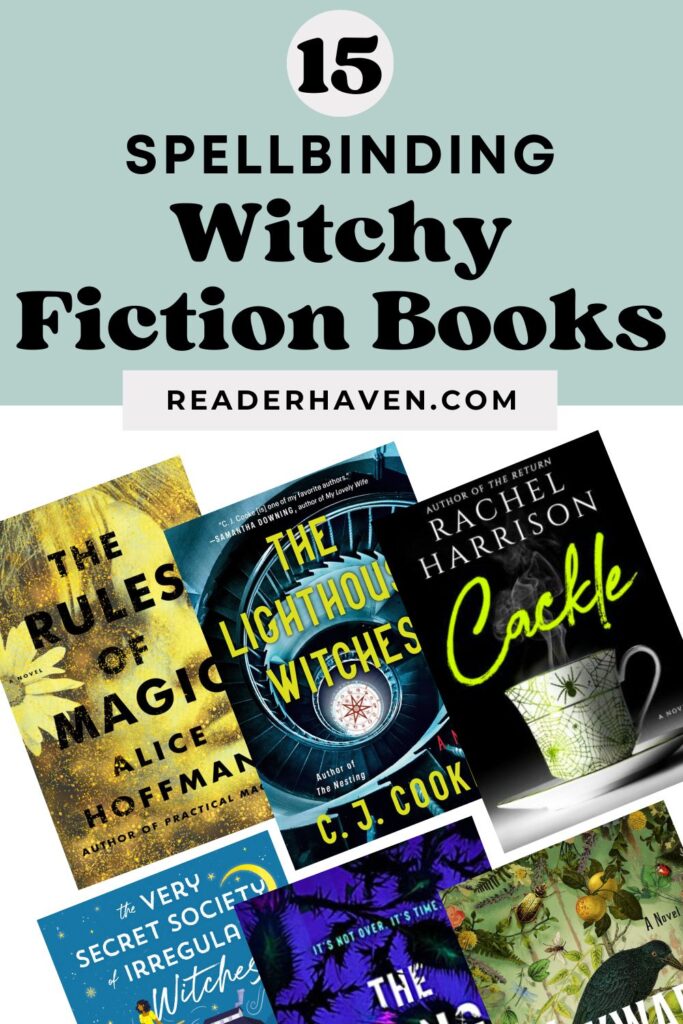 cozy and spooky witchy fiction books
