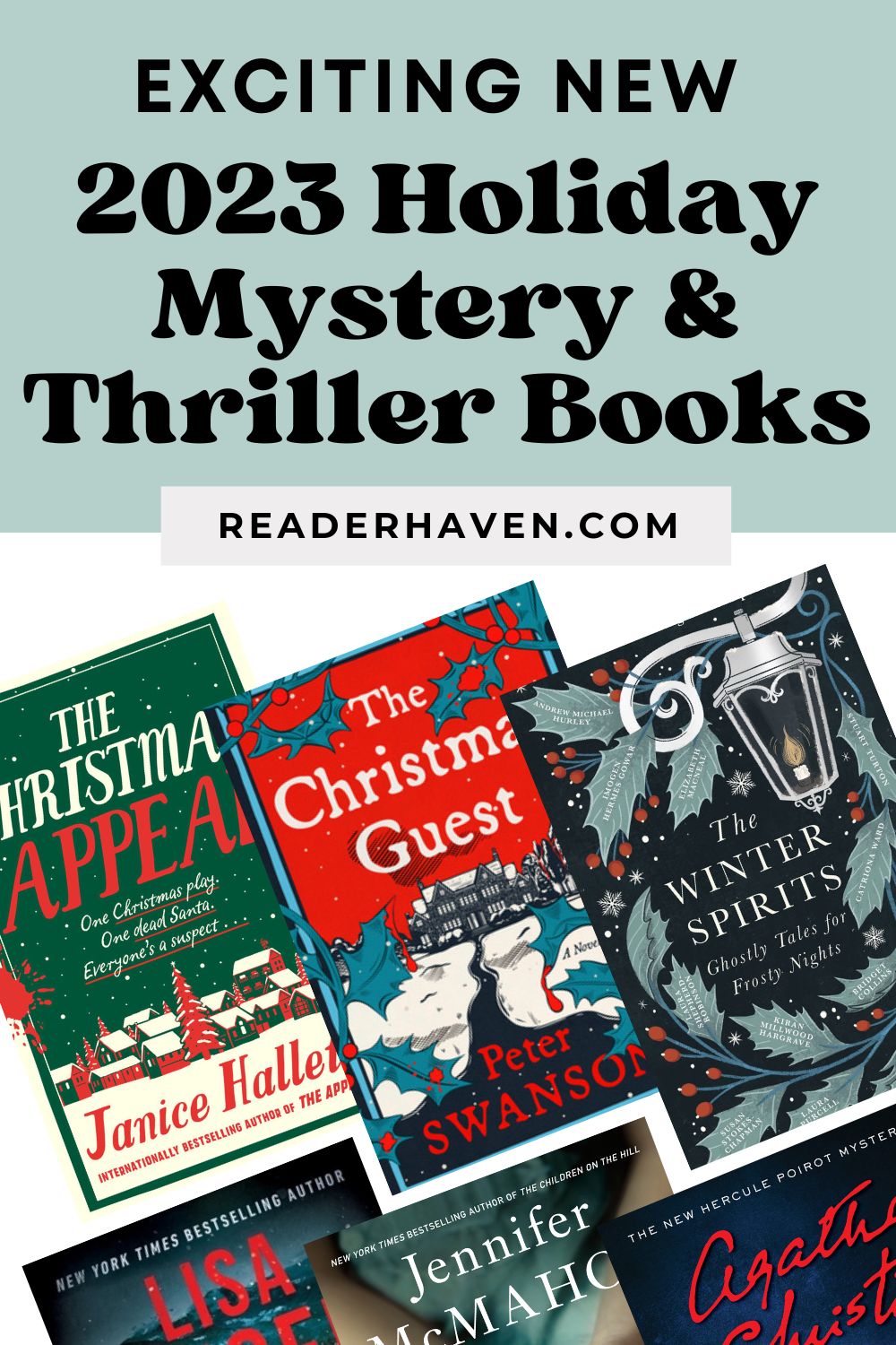 new 2023 holiday mystery books and thriller novels
