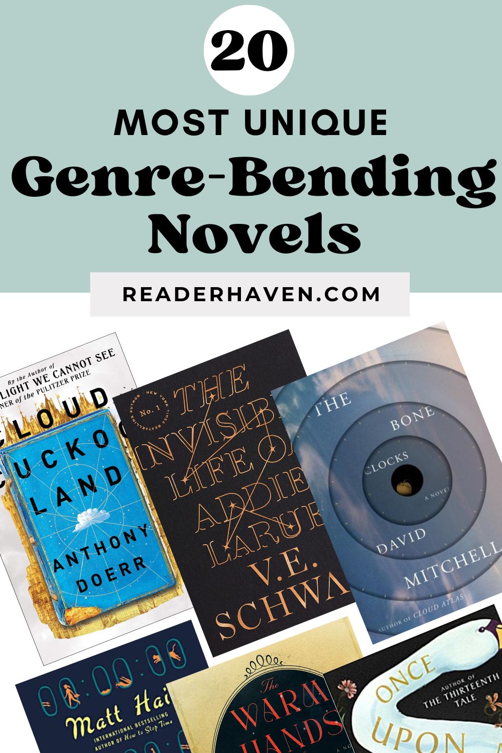 genre-bending novels book covers