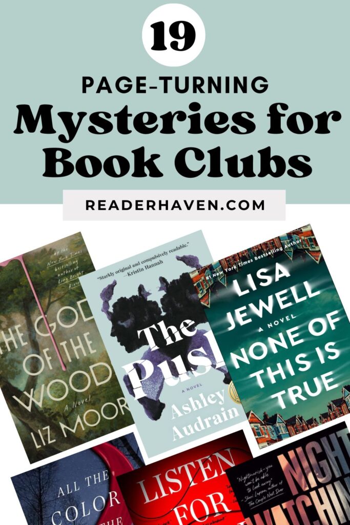 thriller and mystery books for book clubs