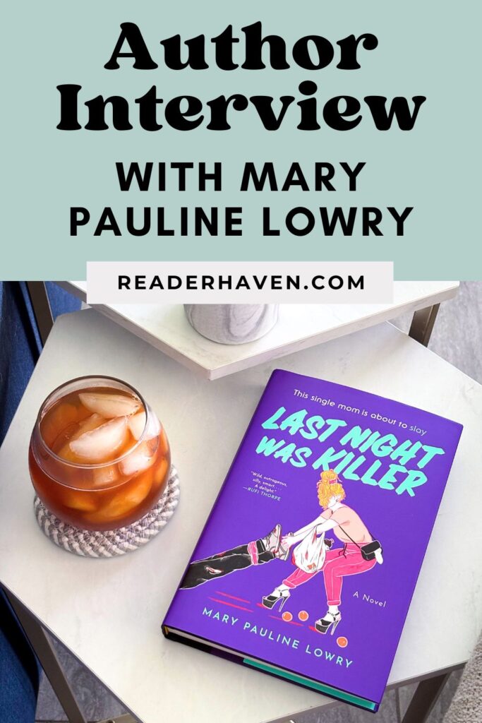 Mary Pauline Lowry new mystery book author interview